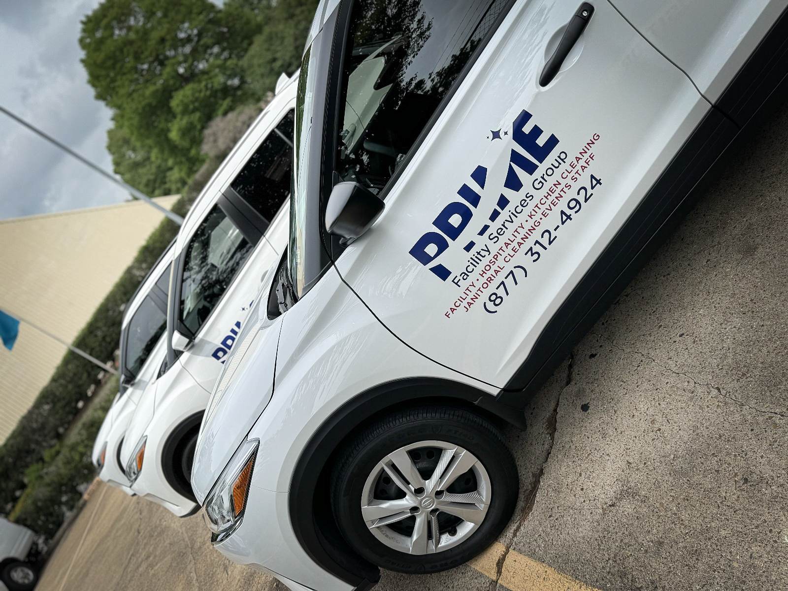 Luxury valet parking service